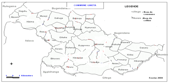 carte Giheta